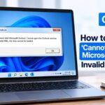 How to Fix ‘Cannot Start Microsoft Outlook Invalid XML’ Error